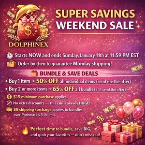 ✨ SUPER SAVINGS WEEKEND SALE ✨